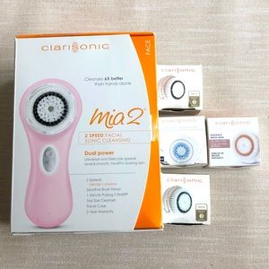 Clarisonic Mia 2 plus 4 brush heads